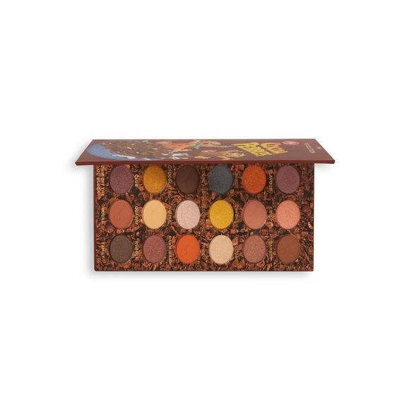 Revolution Beauty Cocoa Pebbles Eyeshadow With Matching Flinstones Makeup Bag - Picture 6 of 9